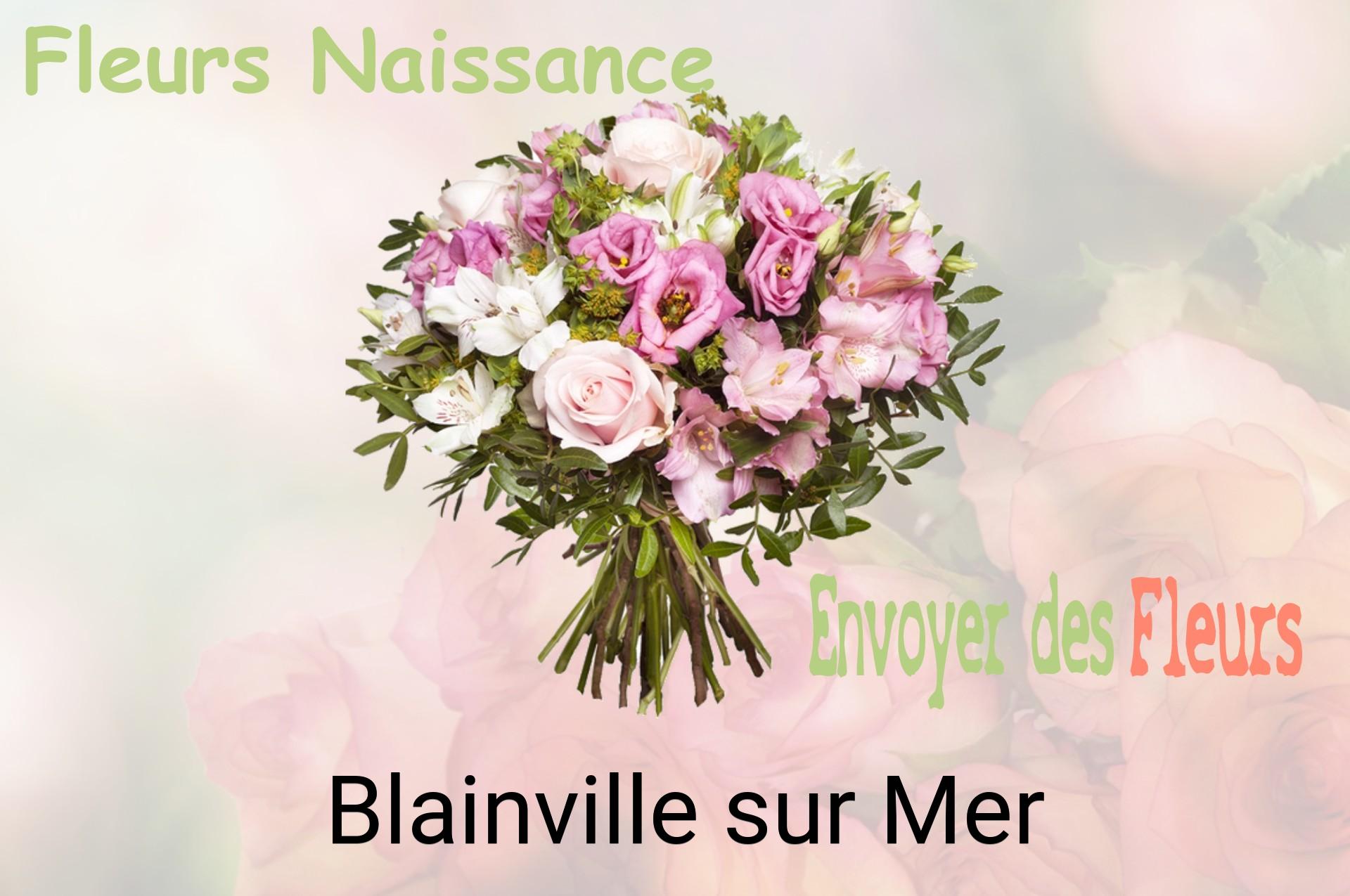 Bouquet de fleurs de naissance livré à Blainville-sur-Mer